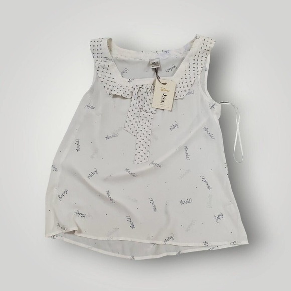 LC Lauren Conrad Minnie Rocks the Dots Women's Print Tank Top Size XS - Picture 3 of 7